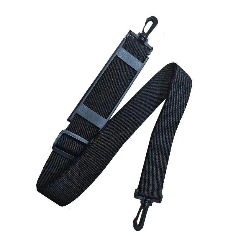 1pc preto ajustável substituição alça de ombro acolchoado estilingue gancho saco portátil bolsa de viagem alça saco acessórios à prova dwaterproof