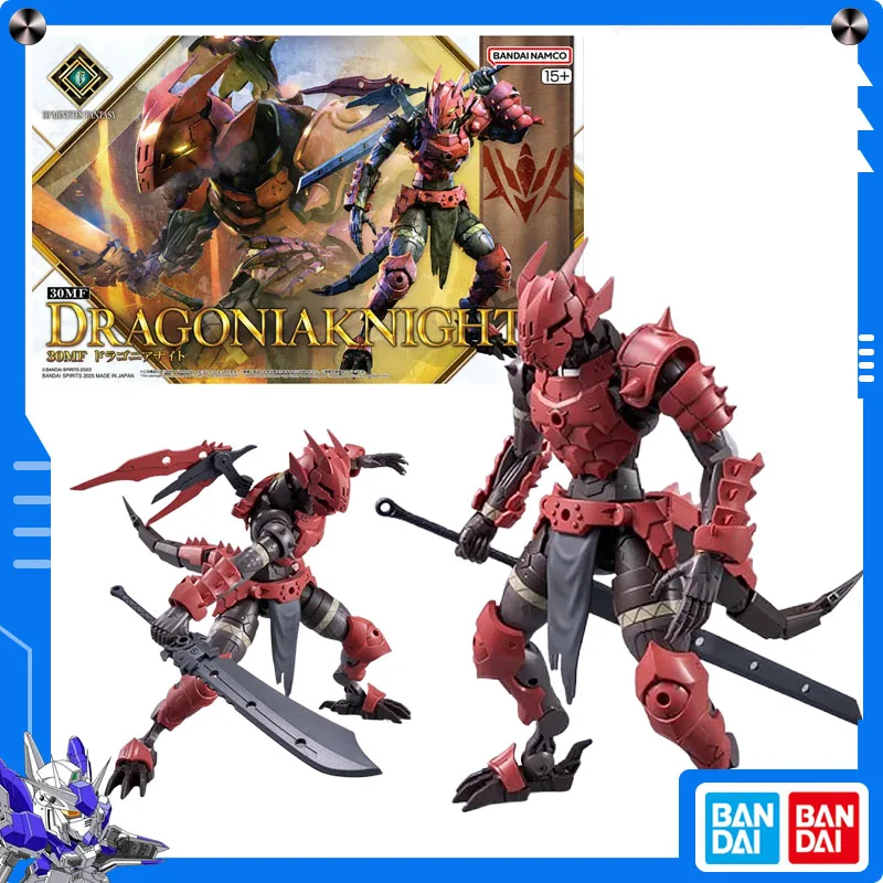 

Original Bandai 30 Minutes Fantasy Injection Kits Dragonia Knight Figure Anime Action Assembly Model Ornament Festival Gift