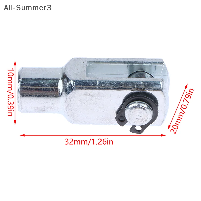 معدن Y-16 M6 * 1 موضوع هوائي اسطوانة قضيب المكبس Clevis Y المشتركة ل 16 مللي متر تتحمل الأجهزة الميكانيكية