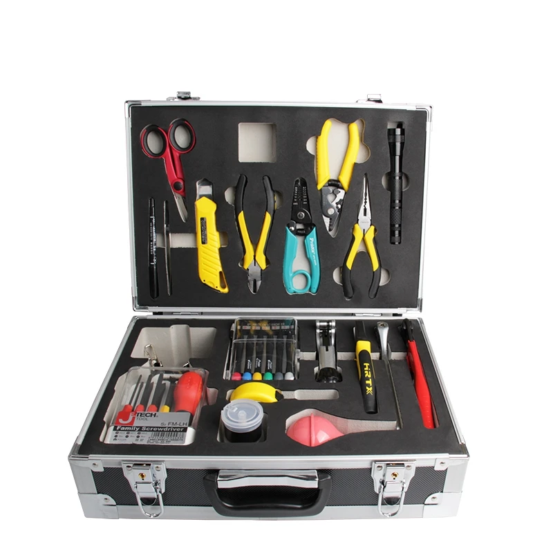 Stock Available FTTH Fiber Optic Tool Kit Stripper Tool- kit KL-08C