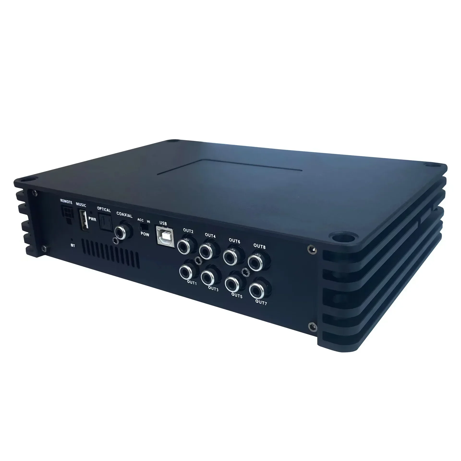Durable 6 in 8 Out 31 Segments DSP Power Amplifier Box Car Android Navigation Large Screen Machine 880S