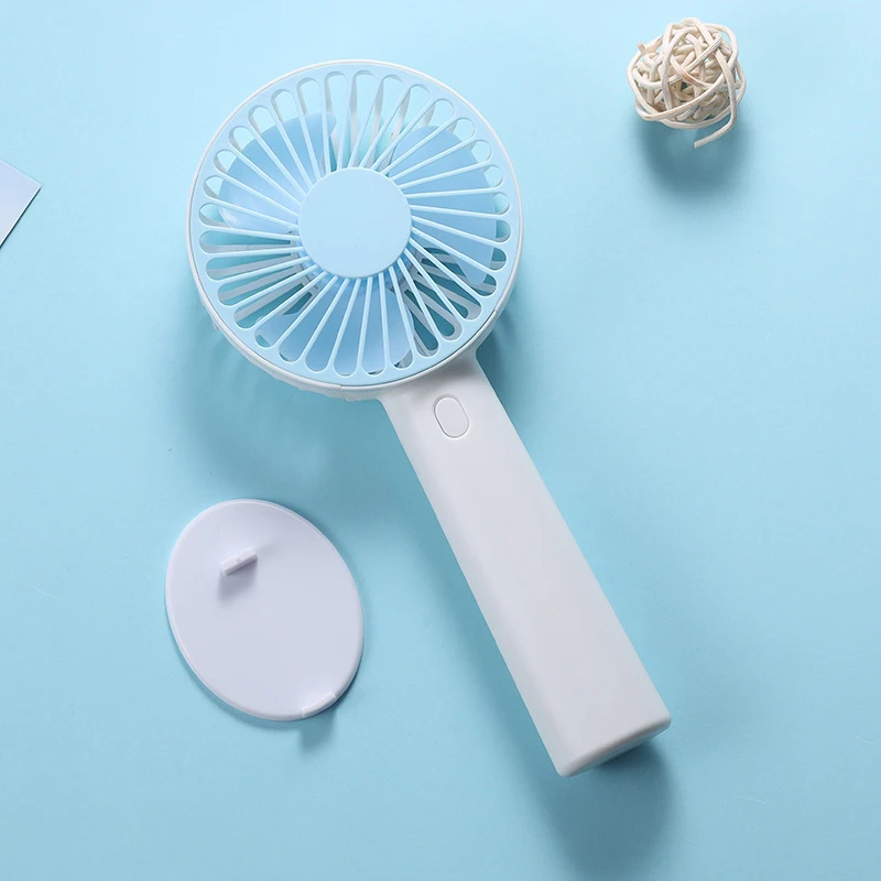 Summer Handheld Small Fan Convenient Foldable USB Rechargeable Desktop Outdoor Strong Wind Multi Range Adjustable Small Fan