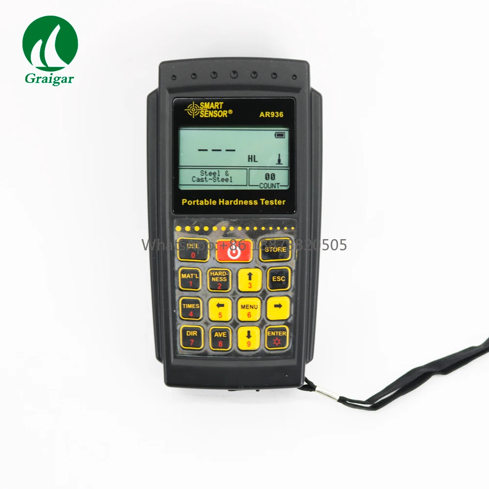 Smart Sensor Portable Hardness Tester AR936 with Measuring Range (170-960)HLD