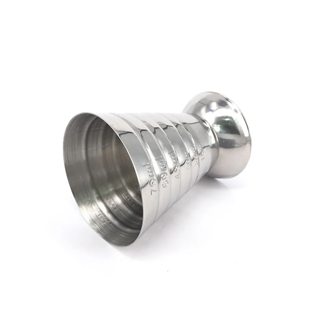 

3Pcs 75ml Stainless Steel Measuring Cup Tapered Jigger Bar Tool Perfect for Cocktail Mixers with Quantity Rings