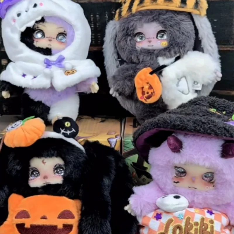 

Lokiki Trick-And-Treat Series слепая коробка плюшевая кукла модное настольное украшение для Хэллоуина мужская/женская подходящая коллекционная игрушка