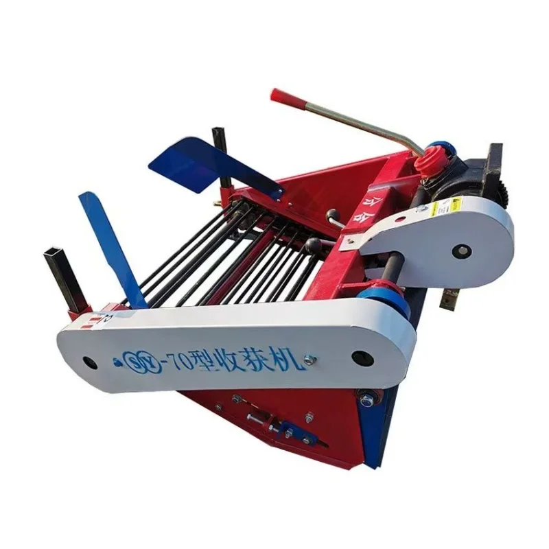 

Walking Tractor Carrots Garlic Potatoes Combine Harvester