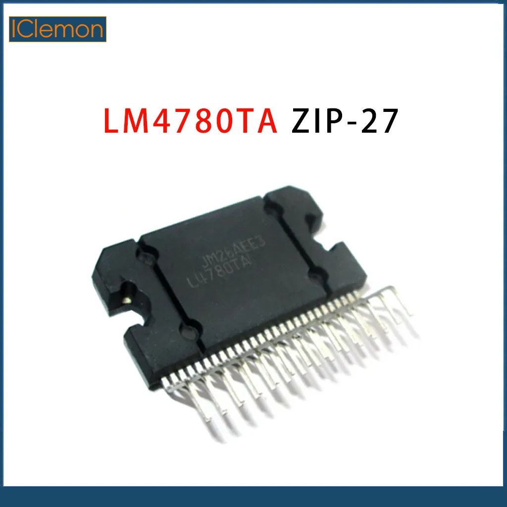 1/5PCS L4780TA ZIP27 LM4780TA LM4780 ZIP-27 Two-channel Audio Amplifier IC Chip