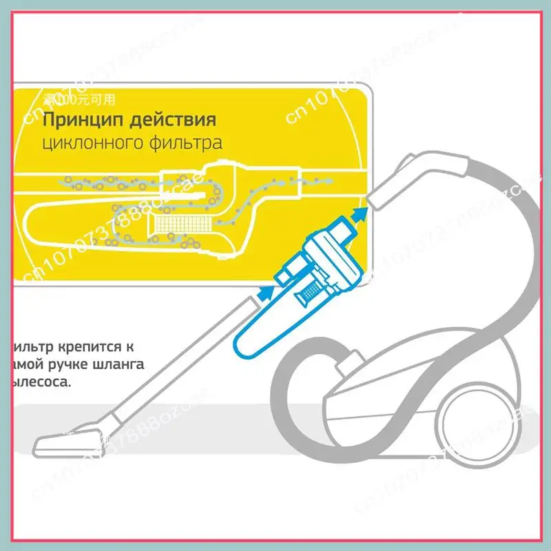 Coletor de pó separador ciclônico para aspirador de pó A26P, saco de filtro de 32 mm, cabe no modelo A0NC