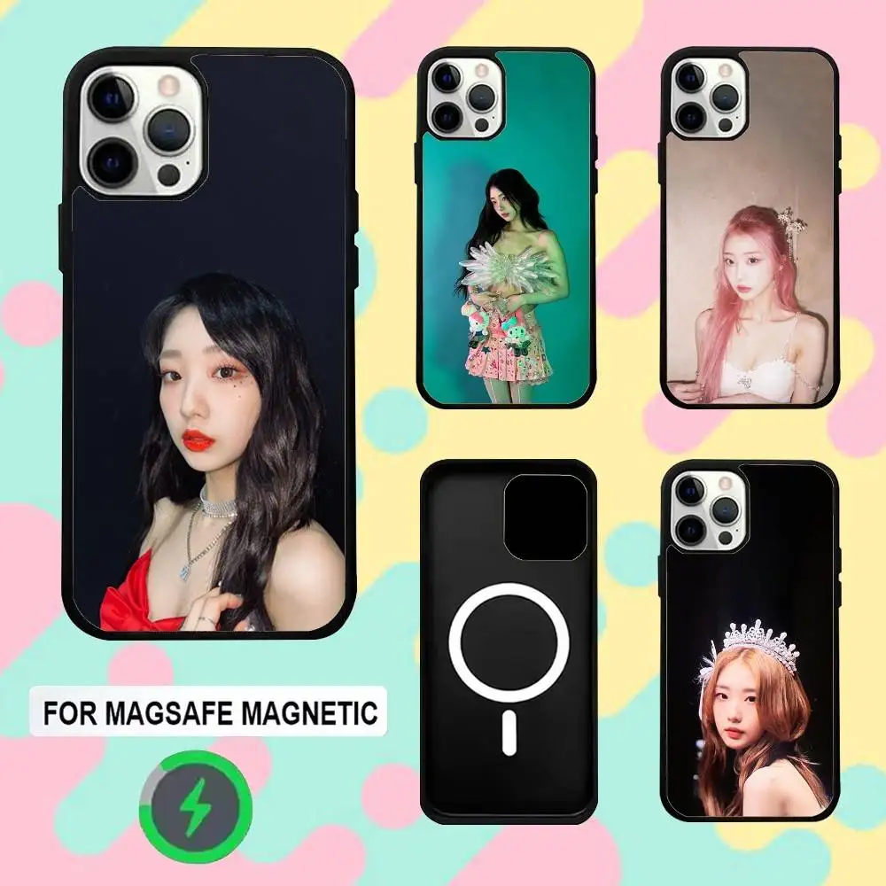 

Phone Case For iPhone 16e,16,15,14,13,12,11,Plus,Pro,Max,Mini Y-Yeojin TTYL Singer Magsafe Magnetic Wireless Charging