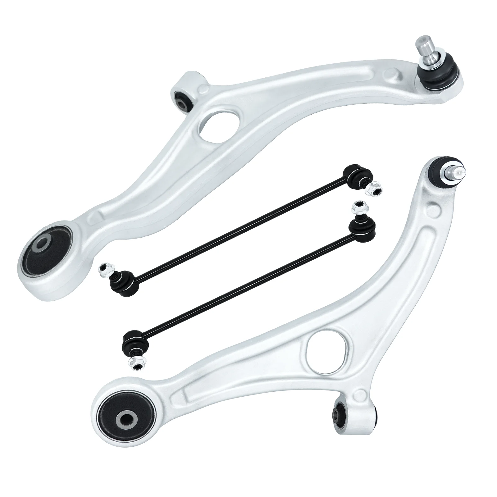 

AzbuStag 4Pcs Front Lower Control Arm Stabilizer Bar End Link Suspension Kit for Hyundai SONATA KIA OPTIMA 2011 2012 545004R000