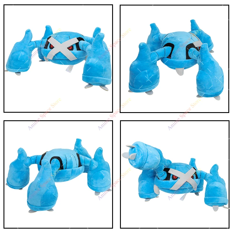 Anime Metagross Plush Toy Bendable Skeleton Stuffed Doll Cute Tinkaton Chien-Pao Stuffed Doll Cartoon Figure Collectible Gift