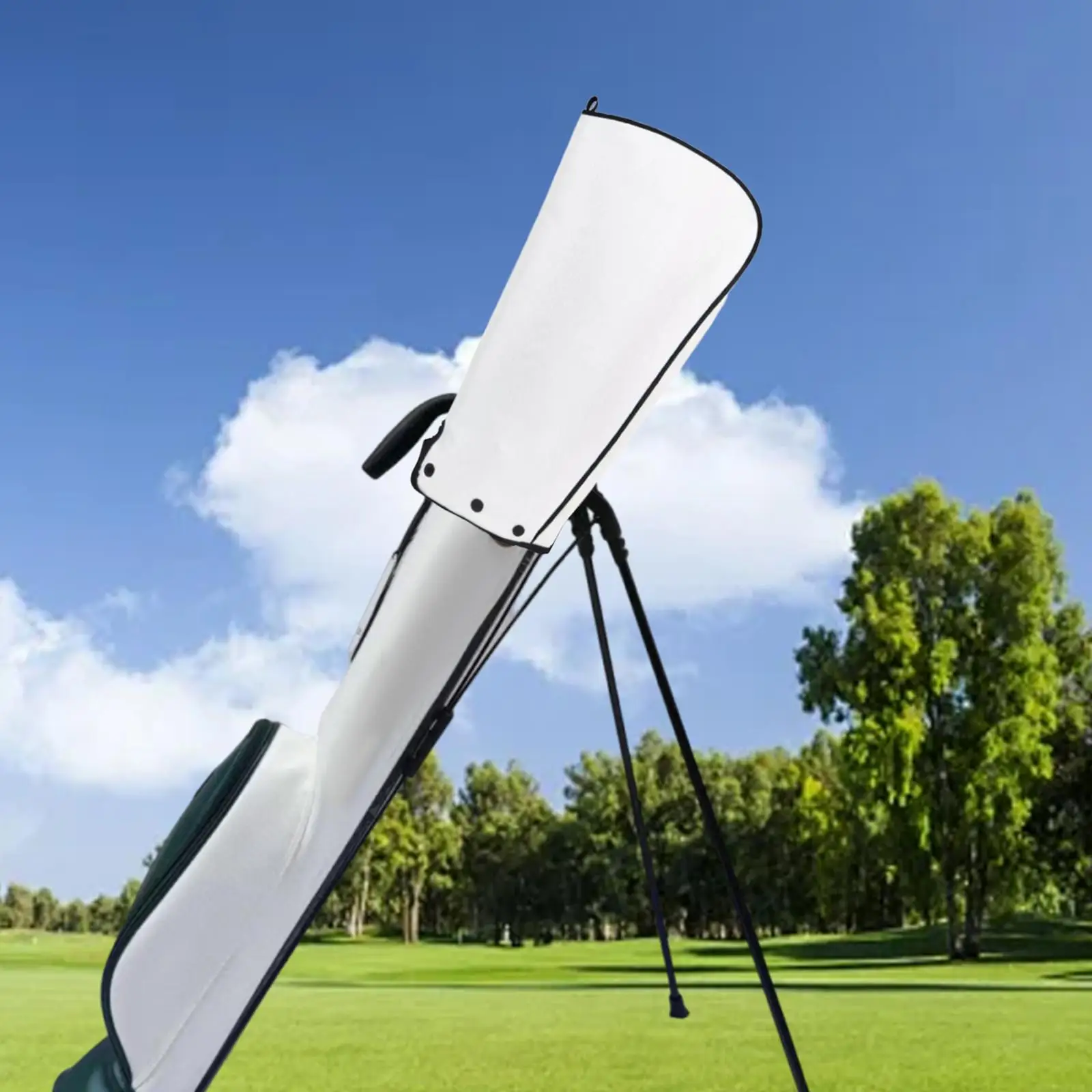 Golf Stand Bag Regenhoes Golftas Regenkap Opvouwbare Club Beschermhoes Hoes voor Reizen Rijbereik op het veld
