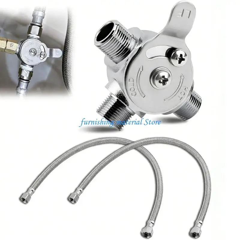 Y5GD Cold Hot Water Mixing Valves Steel Temperature Control Valves for Bathroom Sink