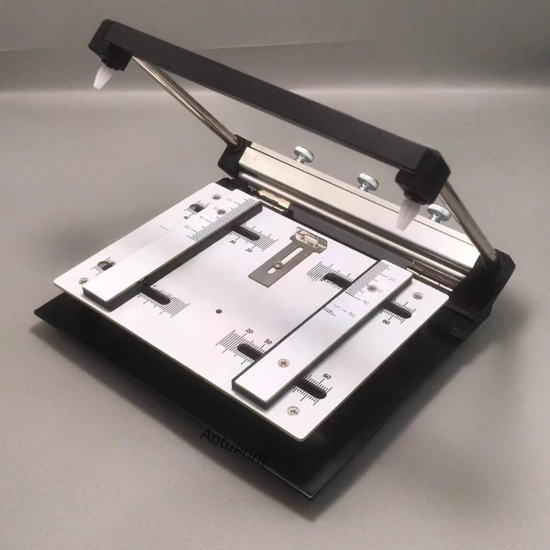 Manual Small Screen Printing Station  Steel Mesh Solder Paste Printing Table PCB Sampling view 3