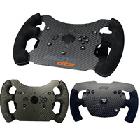 Racing Steering Wheel Thrustmaster T300RS To F1 SIM Wheel for T300RS/GT 650GT3 for TGT-GT for 599 ALCANTARA F1 TGT-F1 DIY Wheel