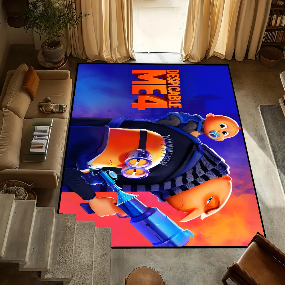 

Cartoon comedy D-Despicable Me 4 Bedside Kitchen Bath Living Home House Bedroom Floor Mat Doormat Large Carpet Rug Decoration