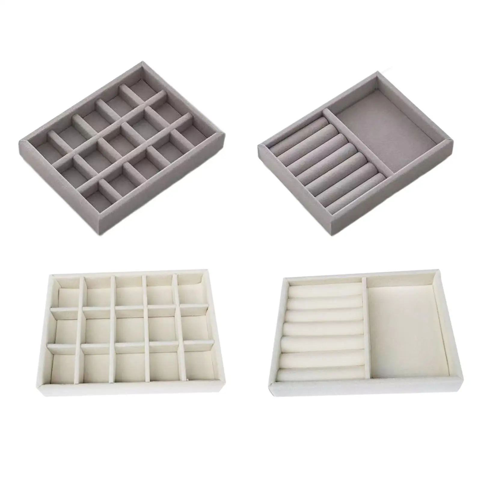 

Jewelry Storage Tray Storage Case Jewelry Display Holder Trinkets Container for Bracelet Watches Necklace Gadgets Show Case