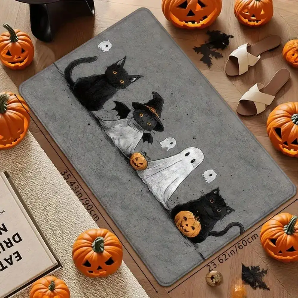 VIKAMA El Señor de los Anillos Bienvenido Amigos Felpudo Halloween Decoración del hogar Alfombra interior exterior RV Estera de camping