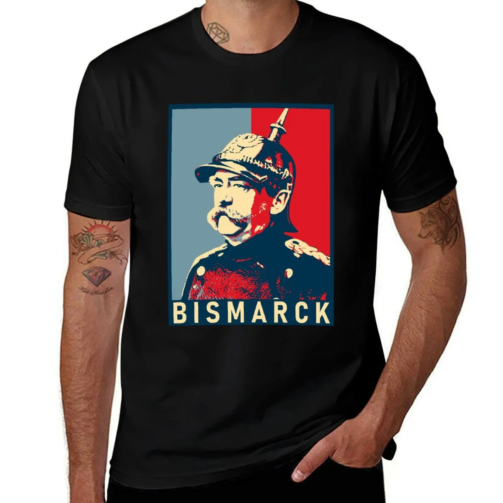 Otto von Bismarck [V. # 1] (Hope Style) T-Shirt Blouse cheap stuff plus size men clothing