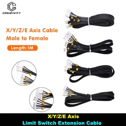Creativity 3D X/Y/Z/E Axis Stepper Motor And Limit Switch Extension Cable And Filament Break Detection For Ender 3 CR10 S/S4/S5