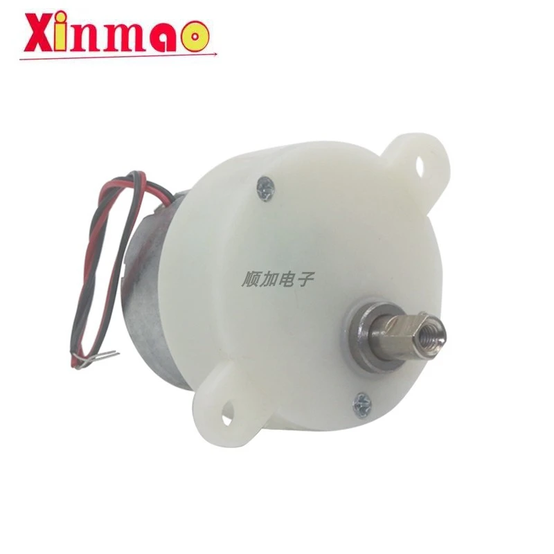 1pcs Js-30 dc gear reducer motor robot handicraft electric advertising light box 6V motor 3V 9V