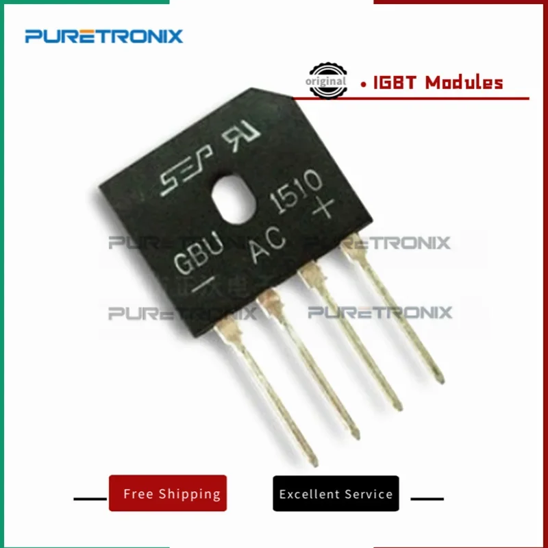 10 قطعة/الوحدة GBU1510 PB5006 PB5008 PB3510 PB3010 PB4006 جديد الأصلي جسر