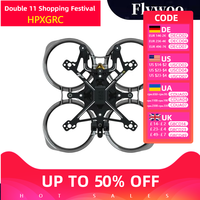 Flywoo FlyLens 75 1.6inch FPV Drone Frame Kit for O3 Lite O4 O4 Pro, Carbon Fiber RC Quadcopter DIY Building Parts with Hardware