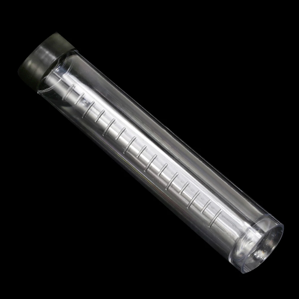 

10Pcs Plastic Needle Holder Tube Compact Sealed Storage Bottle 11Cm for Small Parts Beads Medicines Organizer Needle Holder Tube