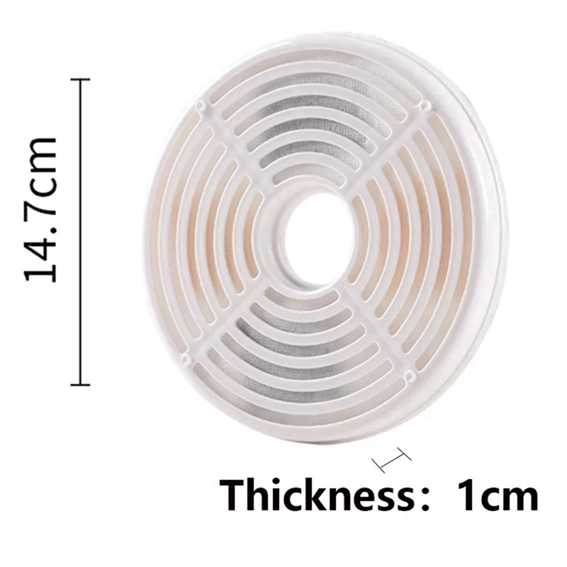 Pet Activated Carbon Filter For Cat Water Drinking Fountain Round Filter Replacement 2L Cat Dog Water Dispenser