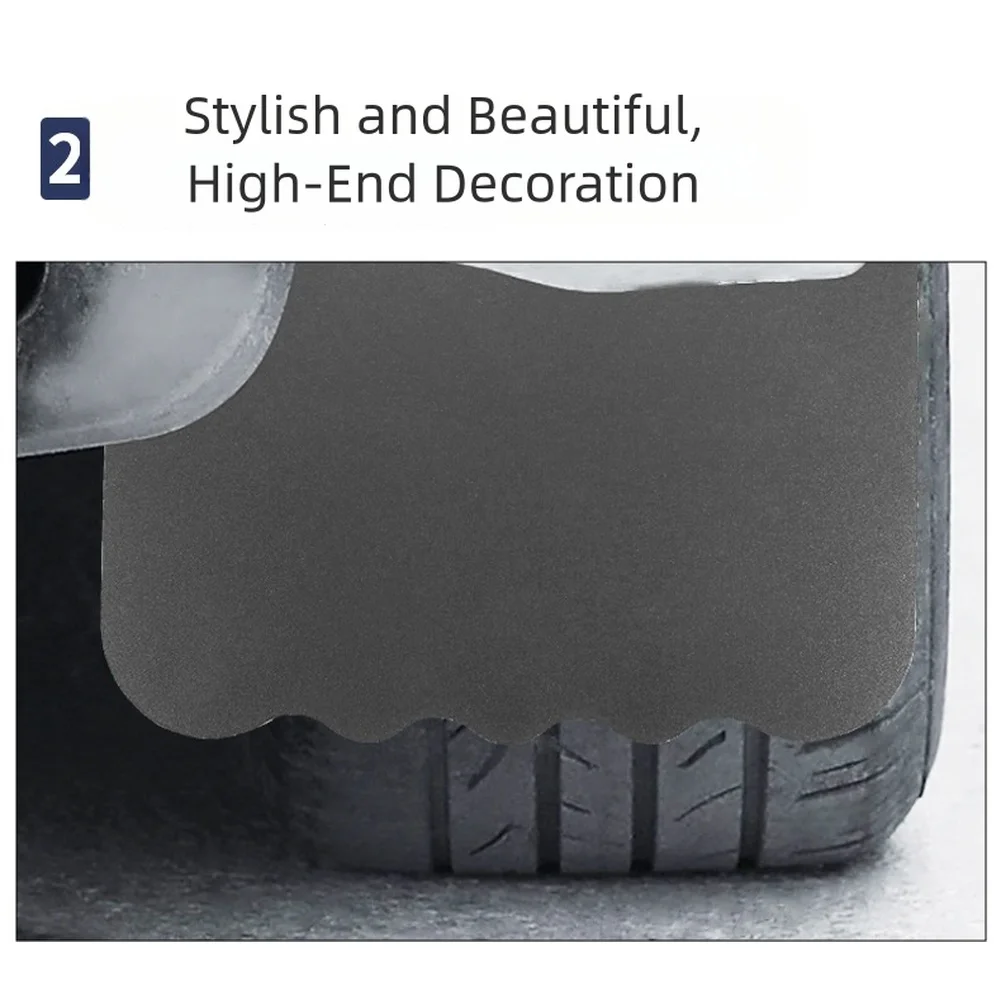 Effective Vehicle Mud Protection Exterior Parts Car Accessories Easy Installation Effective Shielding Long-lasting Protection