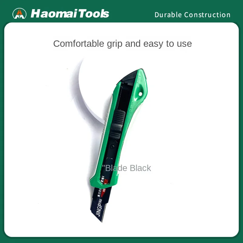 ハオマイアートナイフ 大型壁紙ナイフ プラスチックペーパーカッター 工業用アートナイフ