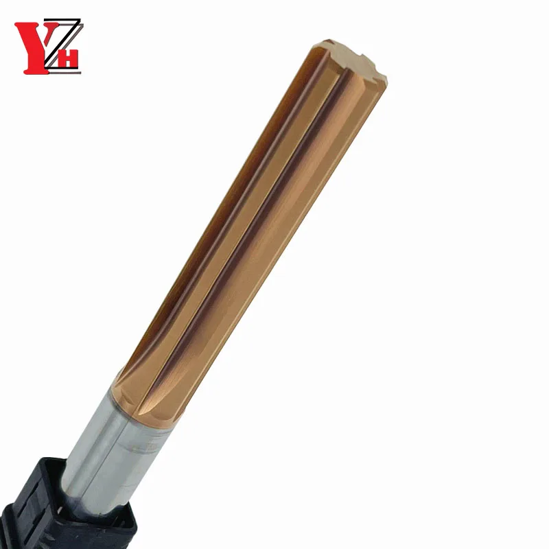 YZH Machine Reamer HRC60  Coated Straight Groove 3/4/6F Tolerance H7 Harened Steel Metal Cutter CNC Inner Hole 1mm ~10mm