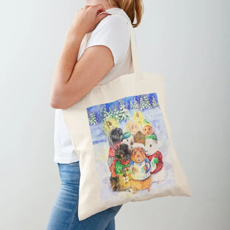 

Cavy Choir Tote Bag Handbags women Shopper handbag canvas bags Canvas