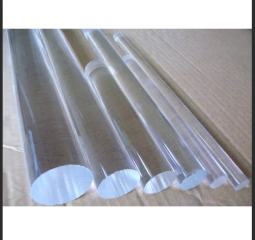 

Customized Cut Length Diameter 12mm/16mm/20mm Clear Acrylic Plexiglass Lucite Rod Round Pmma Bar Rolling Pins