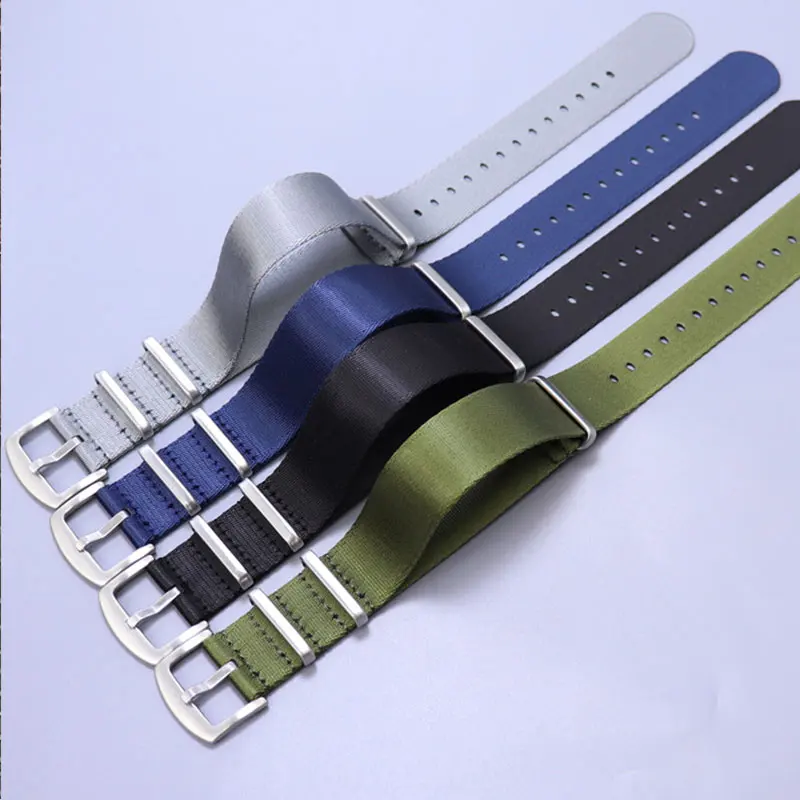 Hohe Qualität Nylon Armband Universal 20mm 22mm Für Marine Corps Militär Armband Mechanische Tauchen Uhr Strap ersetzen