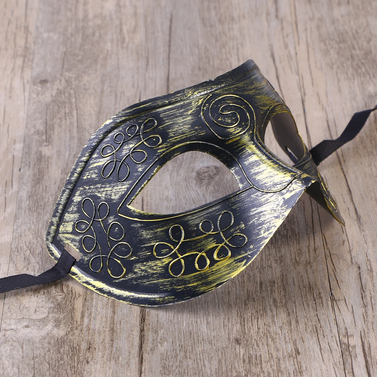 หน้ากากครึ่งหน้าสำหรับงานปาร์ตี้แฟนซี งานแต่งงาน งานพรอม งานแฟชั่นโชว์ ผู้ชาย ผู้หญิง สีบรอนซ์ น้ำหนักเบา สวมใส่ง่าย