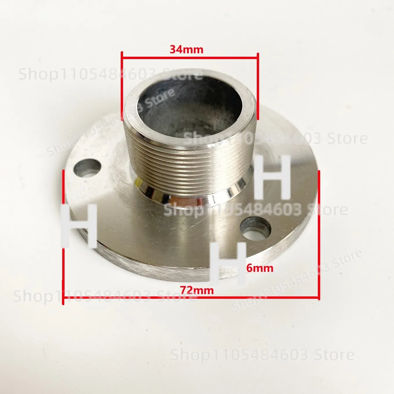 LKGJ Alu Horn/Driver Converter Flange Adapter For DAS M-30, M-3 1-3/8-18 TPI Threads