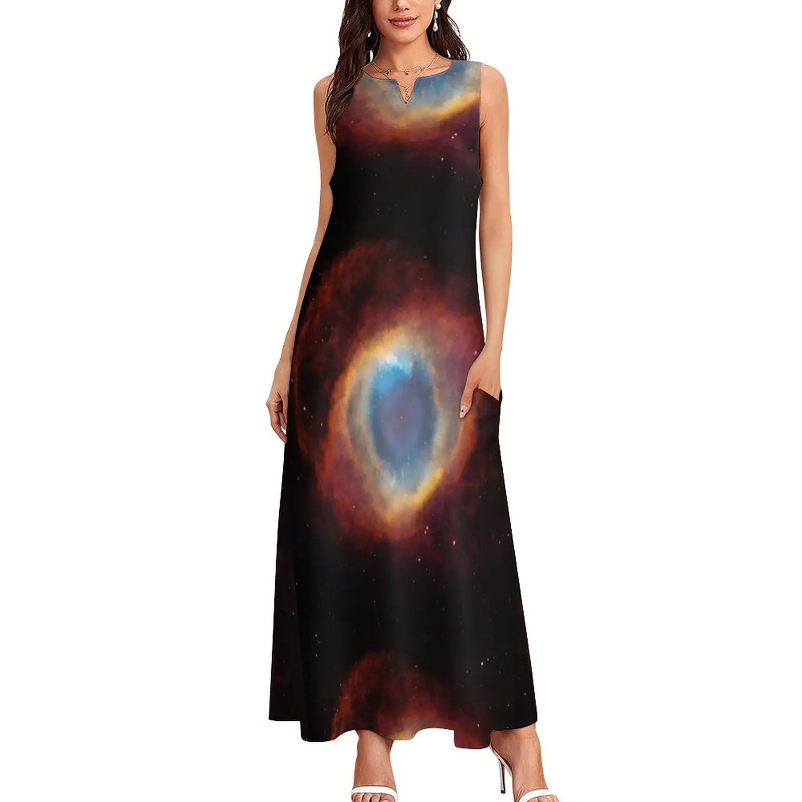 Helix Long Dress clothing women summer 2025 summer dresses