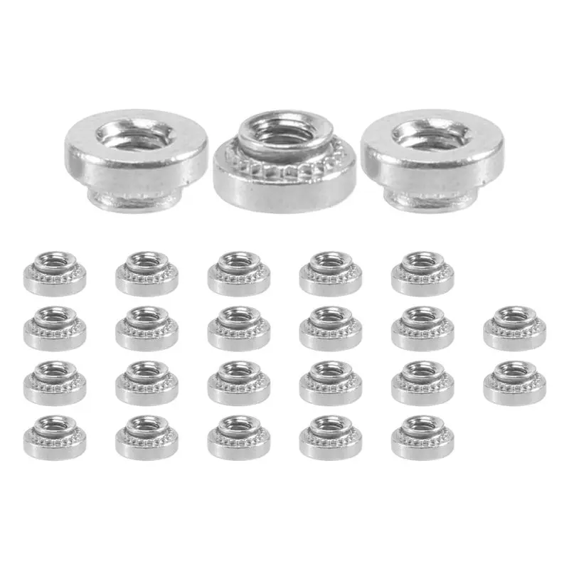 A84X-M3 Stainless Steel Self Clinching Rivet Nut Fastener 25Pcs