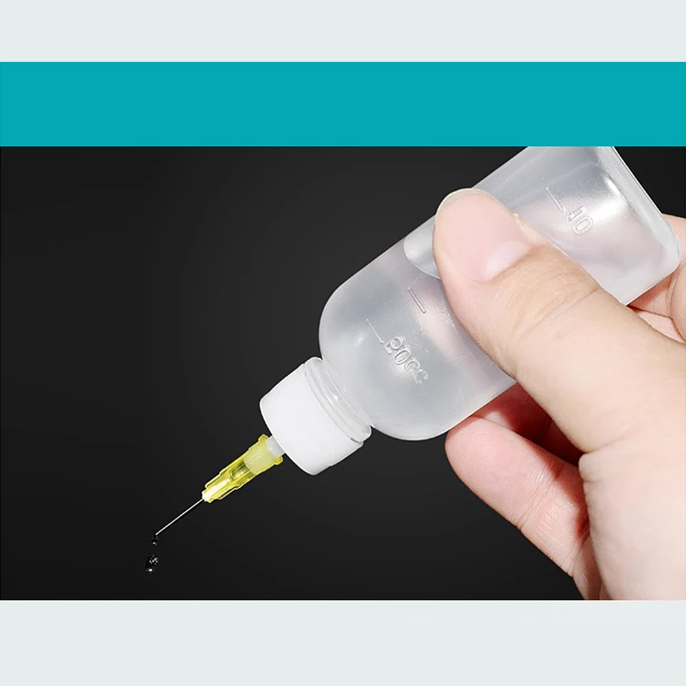 100pcs 25mm Dispensing Needle Glue Needle 1 Inch Suitable for All Glues Liquid Solder Paste Adhesives Dispenser Needle,14G-30G