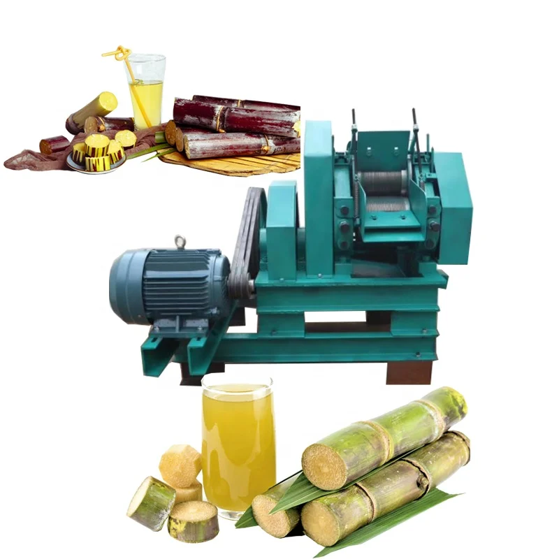 Automatic Sugar Making Sugarcane Juice Press Juicer Crushing Machine Sugarcane Juicer Machine Commercial