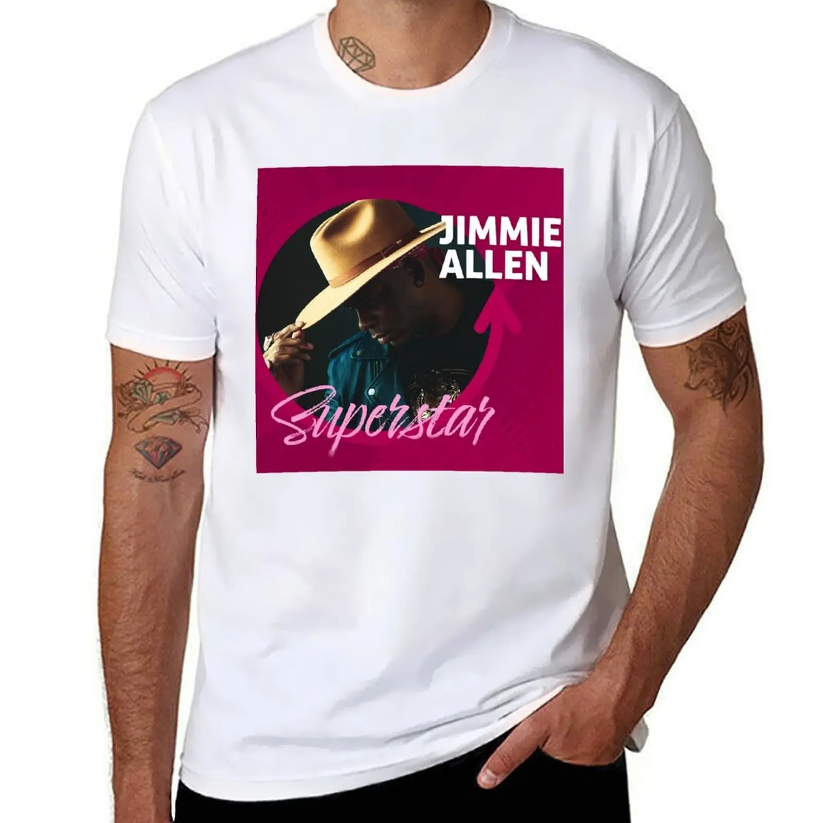 

Jimmie Allen Music T-Shirt cotton t shirt pack t shirt personalised T-Shirt