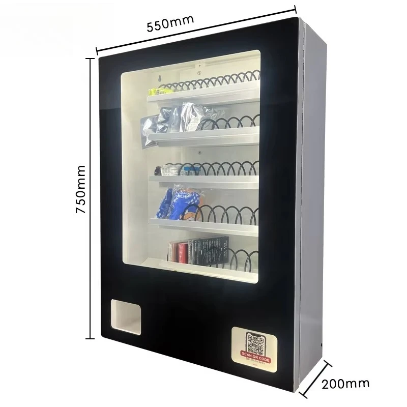 Sanitary Pad Condom  Tissues 5 Selections QR Code Customized  Vending Machines