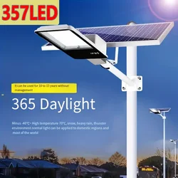 LED Solar Street Light Outdoor High Bright Waterproof 6000mah Wall Light Home Garden Backyard Solar Lighting Wall Lamp