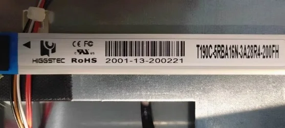 

New T190C-5RBA16N-3A28R4-200FH touch screen glass