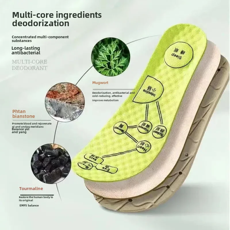 Plantillas deportivas que parecen estar de pie, alta elasticidad, no se cansan después de estar de pie durante mucho tiempo