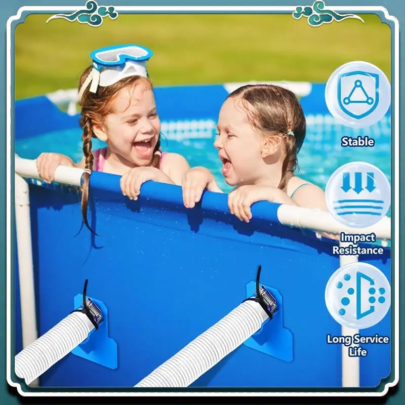 

Reliable 4 Pack Pool Pump Replacement Hose And Pool Pipe Holders Pool Accessory For Filter Pumps 330 GPH 530 GPH 1000 GPH