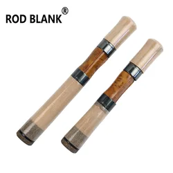 Rod Blank 1 Set Trout Fishing Rod Handle Kit Spin 3A Grade Cork Grip Wood Reel Seat Rod Building Components Rod DIY Accessory