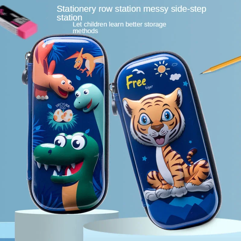 

Pencil case multifunctional cartoon stationery box cute large-capacity pencil case boy and girl stationery bag kawaii pen case