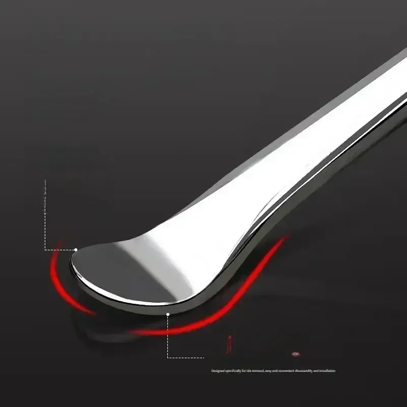 30/37cm aço cromo vanádio motocicleta pneu alavanca haste de elevação multifuncional resistente pneu de carro pé de cabra resistente ao desgaste anti-deslizamento